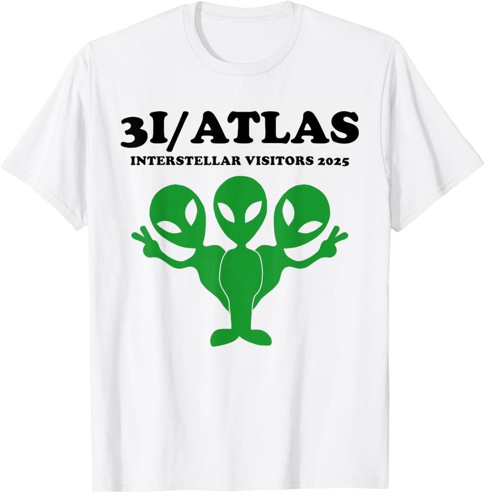 3I Atlas Комета Межзвездный Пришелец 3I Atlas Футболка L